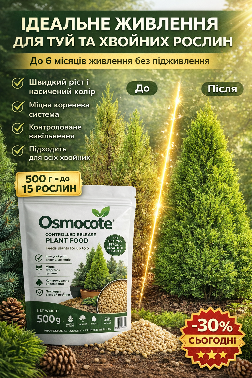 Добриво для туй
